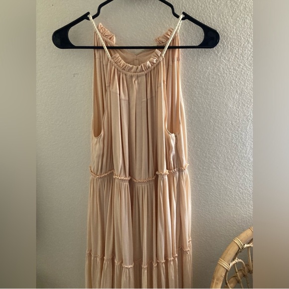 $600 Derek Lam Tan Maxi Dress - Picture 4 of 12